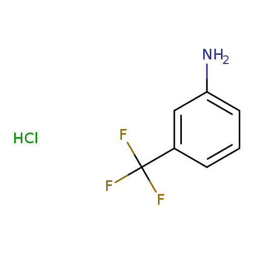 Benzenamine, 3-(trifluoromethyl)-, hydrochloride (1:1)
