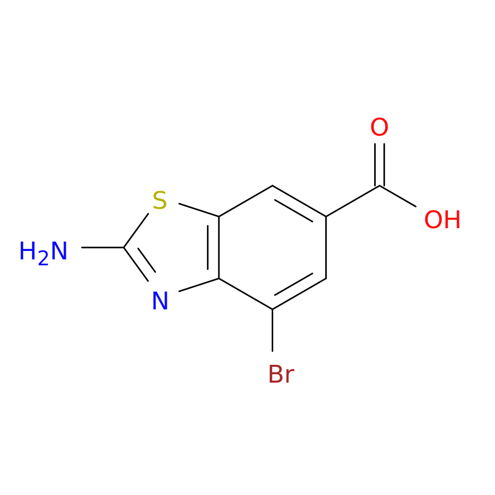 2-amino-4-bromo-1,3-benzothiazole-6-carboxylic acid