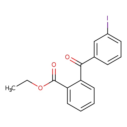 2-Ethoxycarbonyl-3'-iodobenzophenone