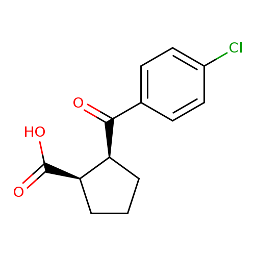 cis-2-(4-Chlorobenzoyl)cyclopentane-1-carboxylic acid