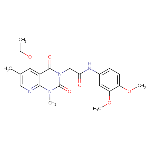 N-(3,4-dimethoxyphenyl)-2-{5-ethoxy-1,6-dimethyl-2,4-dioxo-1H,2H,3H,4H-pyrido[2,3-d]pyrimidin-3-yl}acetamide