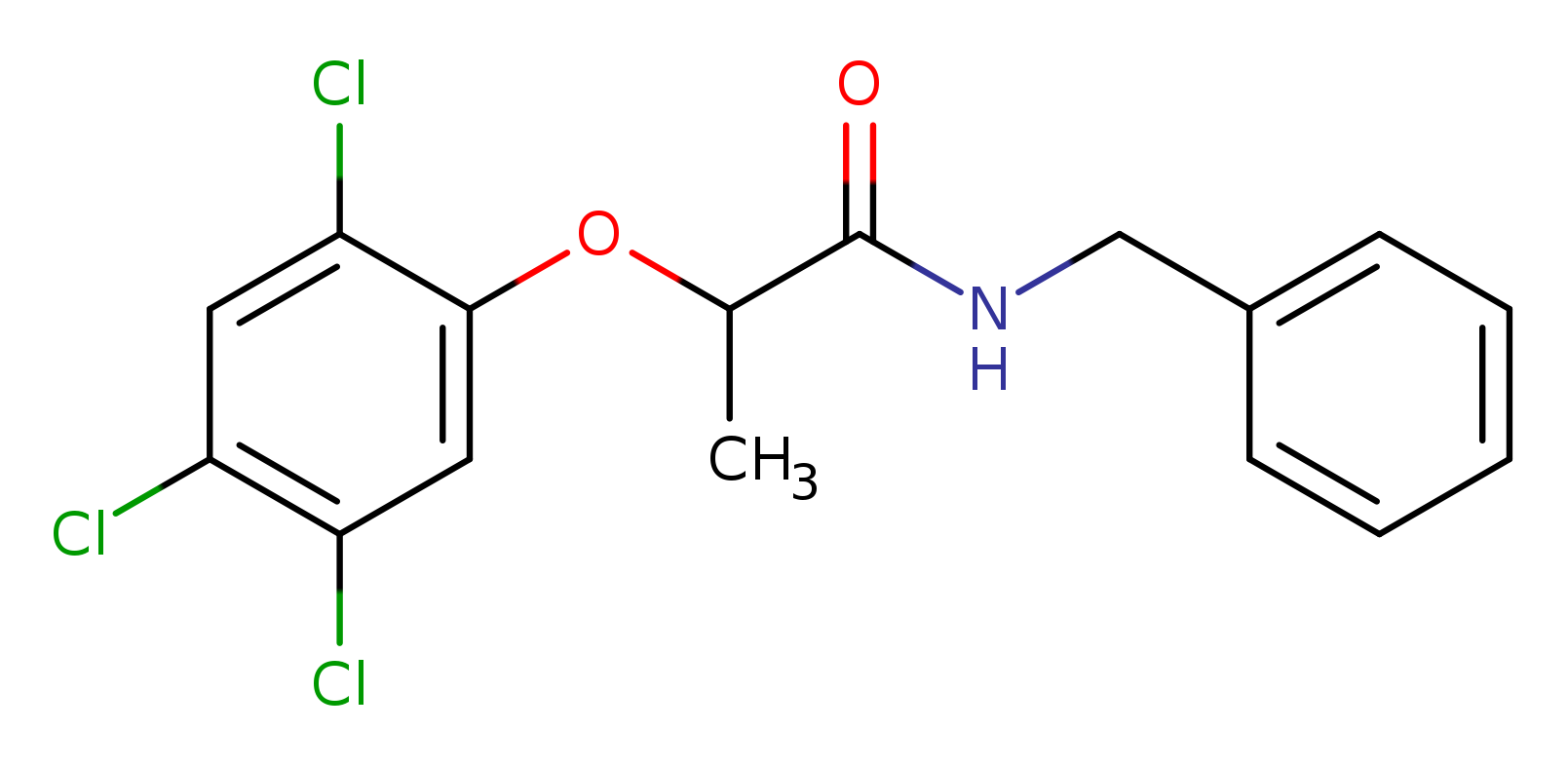 N-benzyl-2-(2,4,5-trichlorophenoxy)propanamide