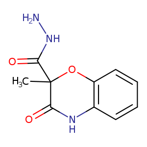 2-methyl-3-oxo-3,4-dihydro-2H-1,4-benzoxazine-2-carbohydrazide