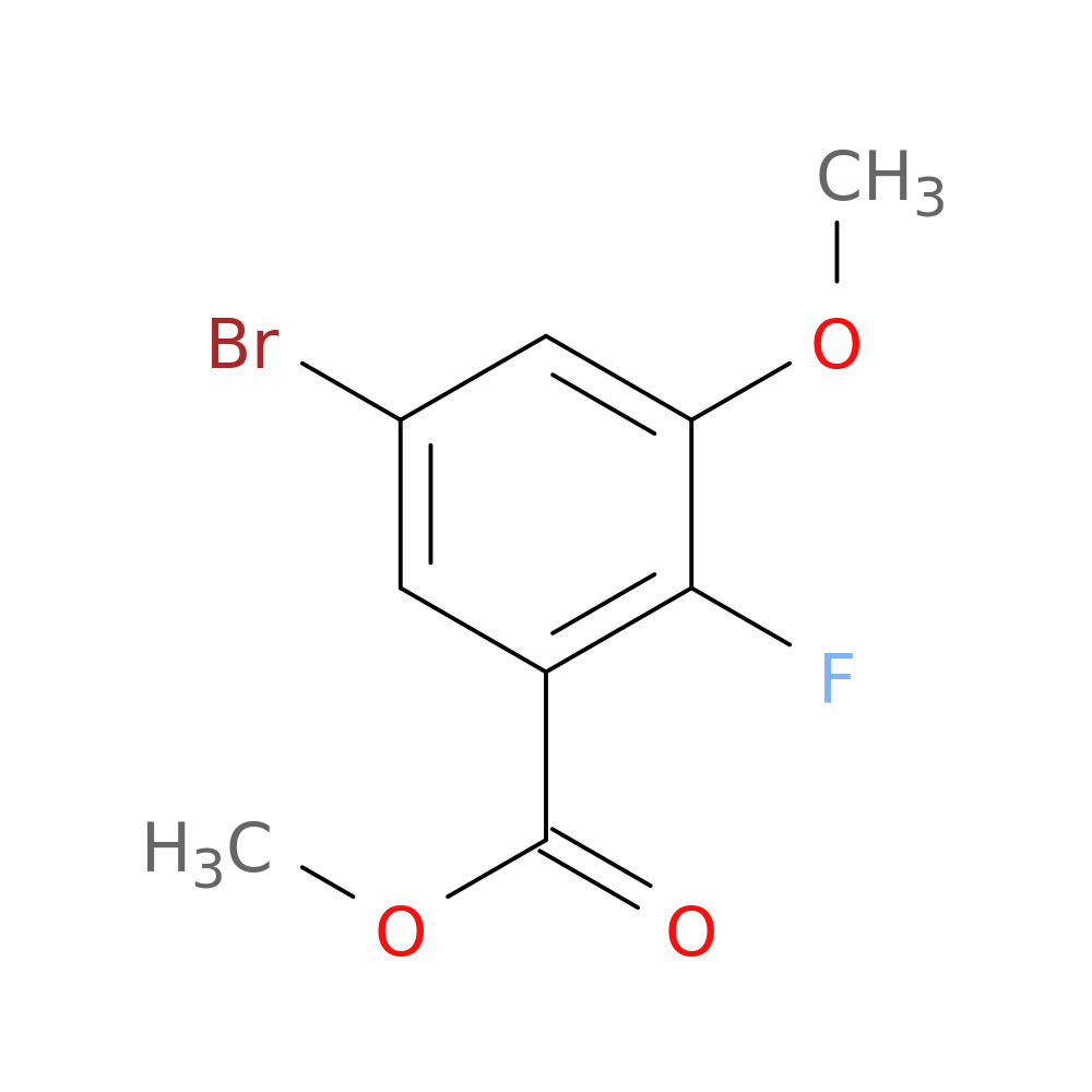 Methyl 5-bromo-2-fluoro-3-methoxybenzoate