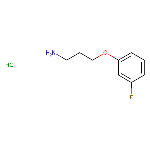 3-(3-fluorophenoxy)propan-1-amine hydrochloride