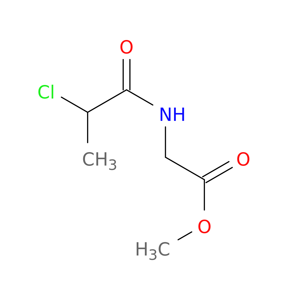 methyl 2-(2-chloropropanamido)acetate