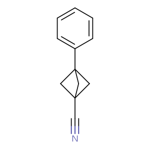 3-phenylbicyclo[1.1.1]pentane-1-carbonitrile