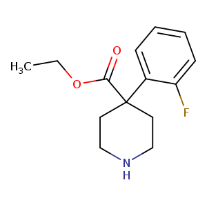 Ethyl 4-(2-fluorophenyl)-4-piperidinecarboxylate