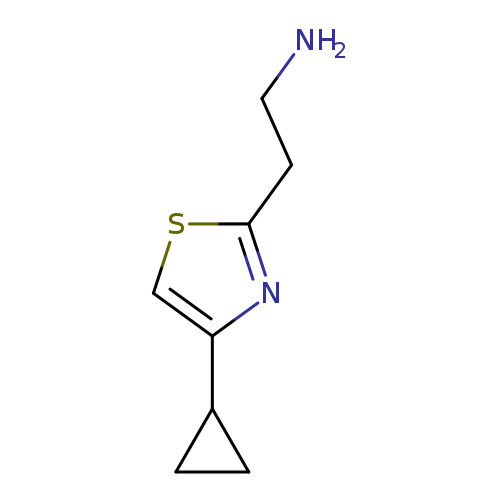 2-(4-cyclopropyl-1,3-thiazol-2-yl)ethan-1-amine