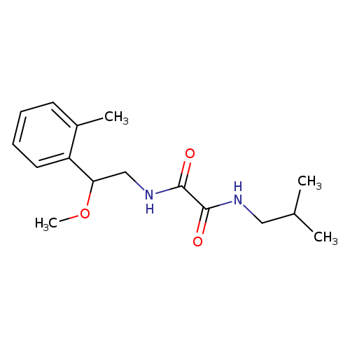N'-[2-methoxy-2-(2-methylphenyl)ethyl]-N-(2-methylpropyl)ethanediamide