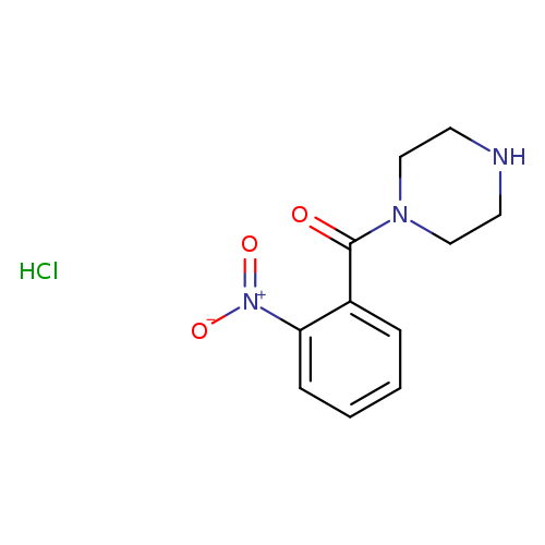 1-(2-nitrobenzoyl)piperazine hydrochloride