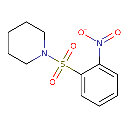 1-(2-Nitrophenylsulfonyl)piperidine