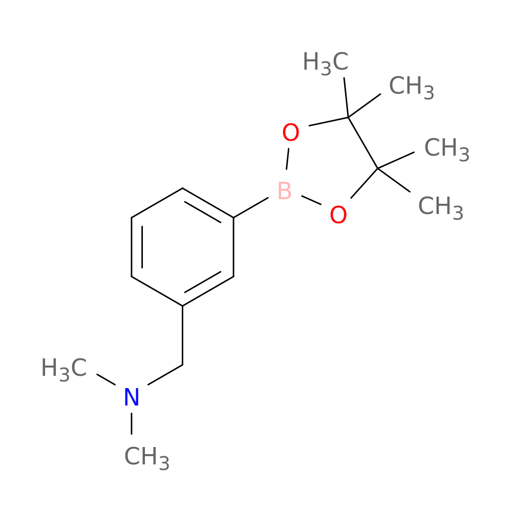 N,N-Dimethyl-1-(3-(4,4,5,5-tetramethyl-1,3,2-dioxaborolan-2-yl)phenyl)methanamine