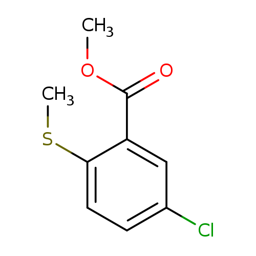 METHYL 5-CHLORO-2-(METHYLSULFANYL)BENZOATE