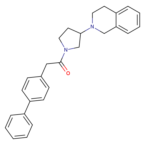2-{[1,1'-biphenyl]-4-yl}-1-[3-(1,2,3,4-tetrahydroisoquinolin-2-yl)pyrrolidin-1-yl]ethan-1-one