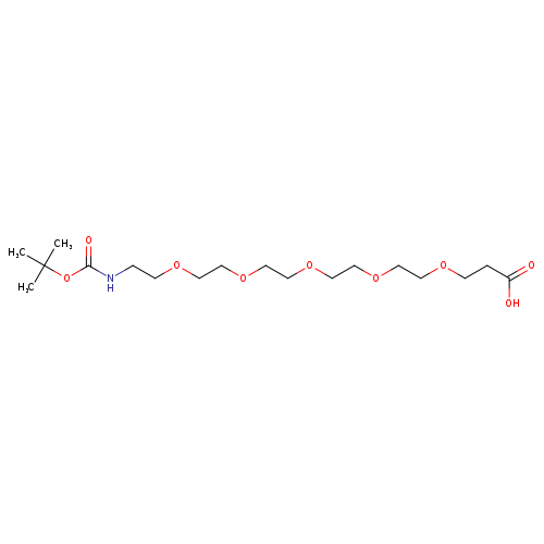 t-Boc-N-amido-PEG5-acid