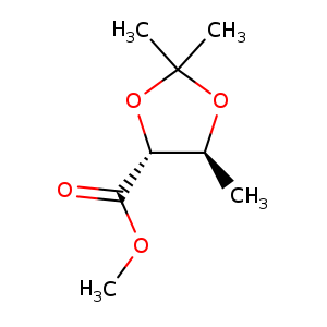 Methyl (4R,5S)-2,2,5-trimethyl-1,3-dioxolane-4-carboxylate