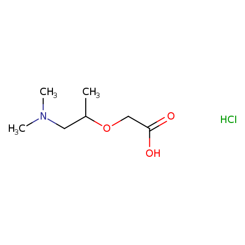 2-{[1-(dimethylamino)propan-2-yl]oxy}aceticacidhydrochloride