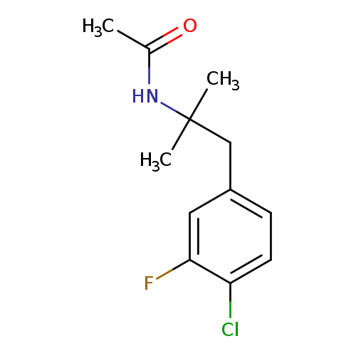 N-(1-(4-Chloro-3-fluorophenyl)-2-methylpropan-2-yl)acetamide