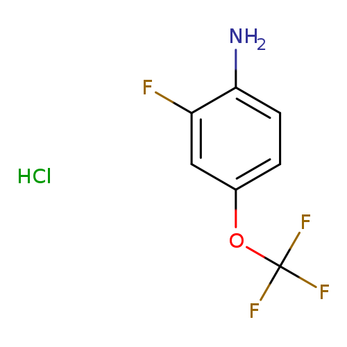 2-fluoro-4-(trifluoromethoxy)aniline hydrochloride