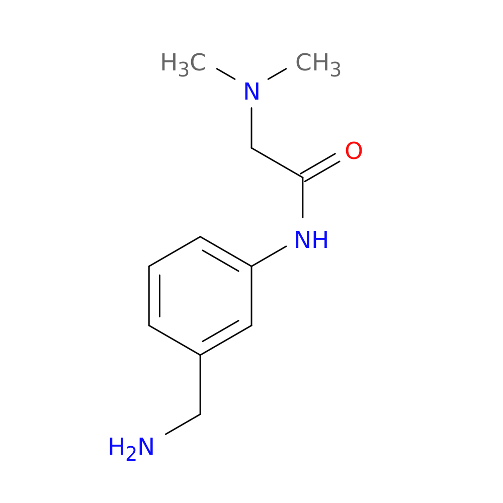 N-[3-(aminomethyl)phenyl]-2-(dimethylamino)acetamide