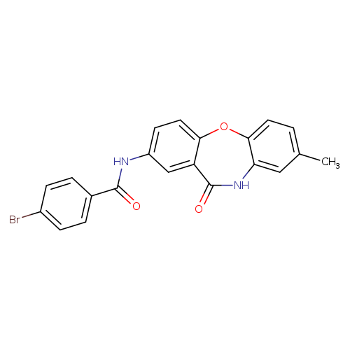 4-bromo-N-{6-methyl-10-oxo-2-oxa-9-azatricyclo[9.4.0.0^{3,8}]pentadeca-1(11),3(8),4,6,12,14-hexaen-13-yl}benzamide
