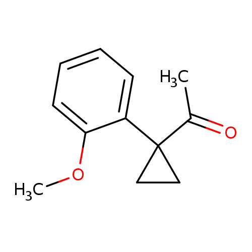 1-[1-(2-methoxyphenyl)cyclopropyl]ethan-1-one