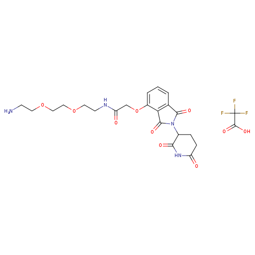 E3 Ligase Ligand-Linker Conjugates 24 TFA