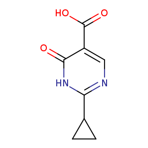 2-CYCLOPROPYL-6-OXO-1,6-DIHYDRO-5-PYRIMIDINECARBOXYLIC ACID
