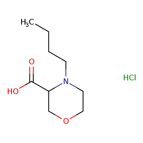 4-Butylmorpholine-3-carboxylic acid hydrochloride