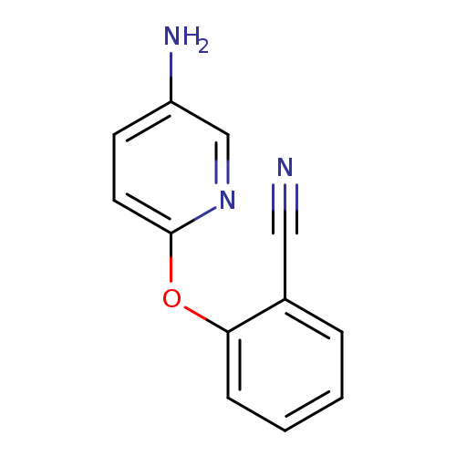 2-[(5-aminopyridin-2-yl)oxy]benzonitrile