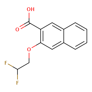 3-(2,2-Difluoroethoxy)-2-naphthoic acid