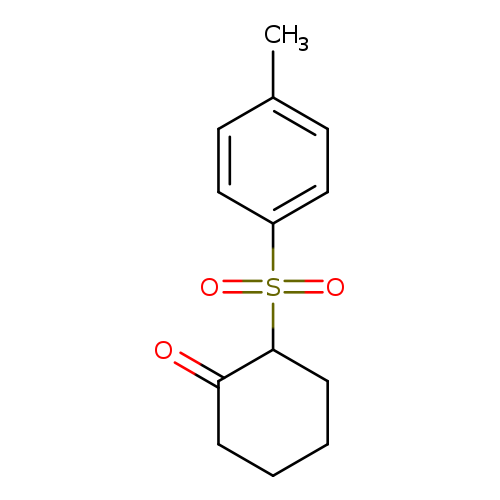 2-(4-methylbenzenesulfonyl)cyclohexan-1-one