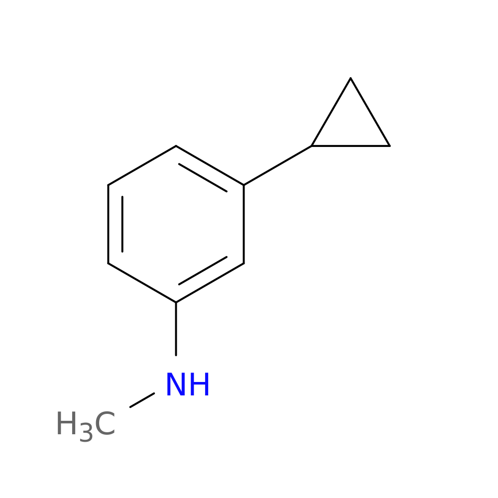 3-Cyclopropyl-N-methylaniline