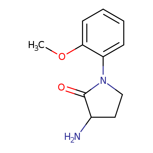 3-Amino-1-(2-methoxyphenyl)pyrrolidin-2-one