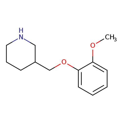 3-((2-Methoxyphenoxy)methyl)piperidine