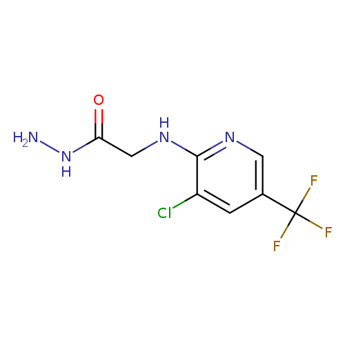 2-([3-Chloro-5-(trifluoromethyl)-2-pyridinyl]amino)acetohydrazide