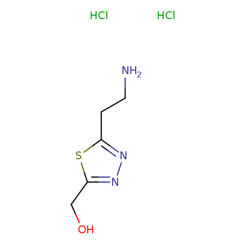 [5-(2-aminoethyl)-1,3,4-thiadiazol-2-yl]methanoldihydrochloride