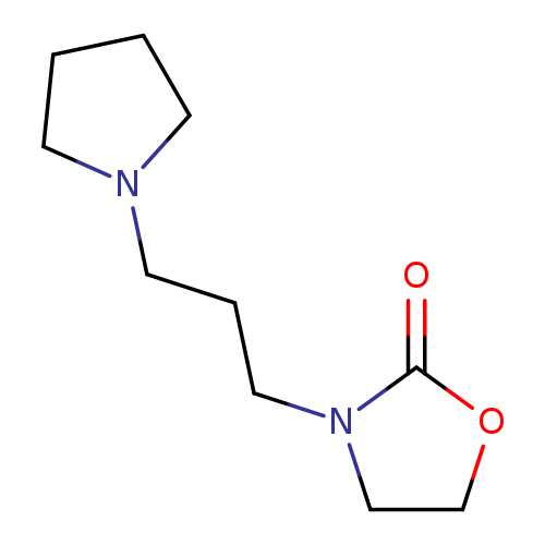 3-[3-(pyrrolidin-1-yl)propyl]-1,3-oxazolidin-2-one