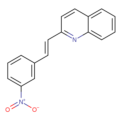 2-[(E)-2-(3-Nitrophenyl)vinyl]quinoline
