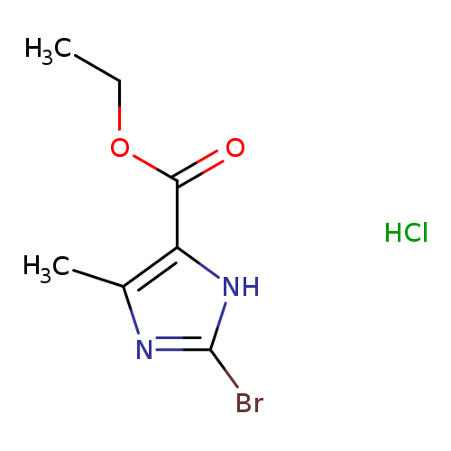 Ethyl 2-bromo-4-methyl-1H-imidazole-5-carboxylate hydrochloride