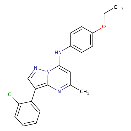 3-(2-chlorophenyl)-N-(4-ethoxyphenyl)-5-methylpyrazolo[1,5-a]pyrimidin-7-amine