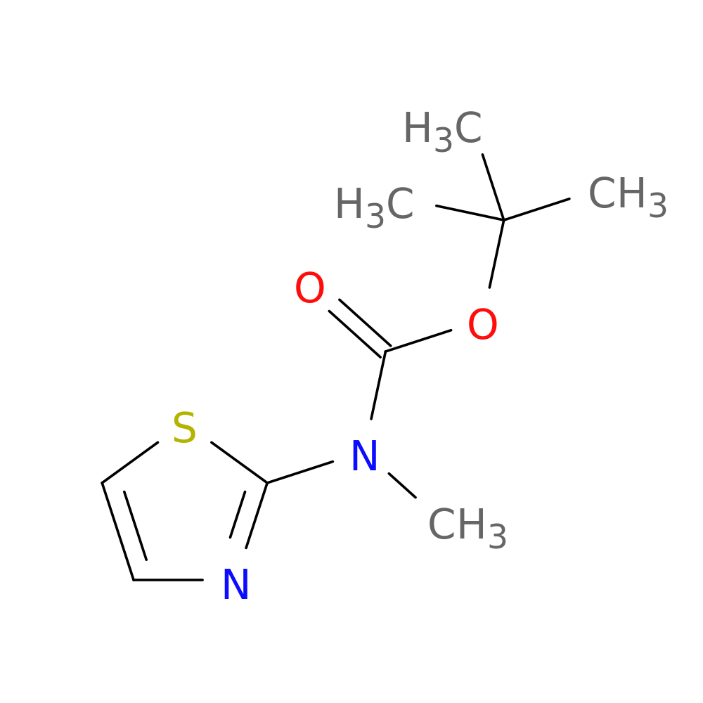 tert-Butyl methyl(thiazol-2-yl)carbamate