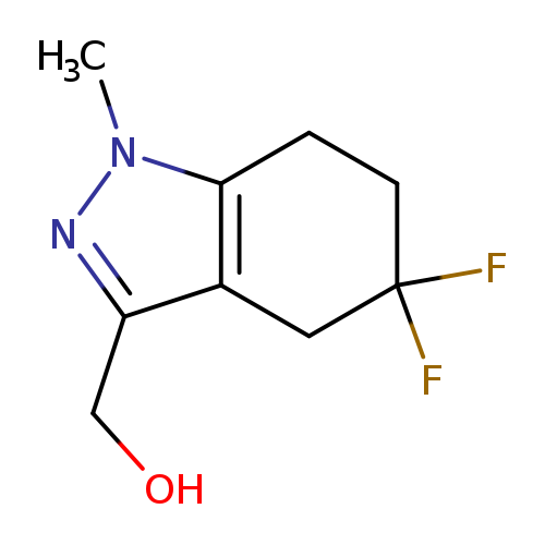 (5,5-difluoro-1-methyl-4,5,6,7-tetrahydro-1H-indazol-3-yl)methanol