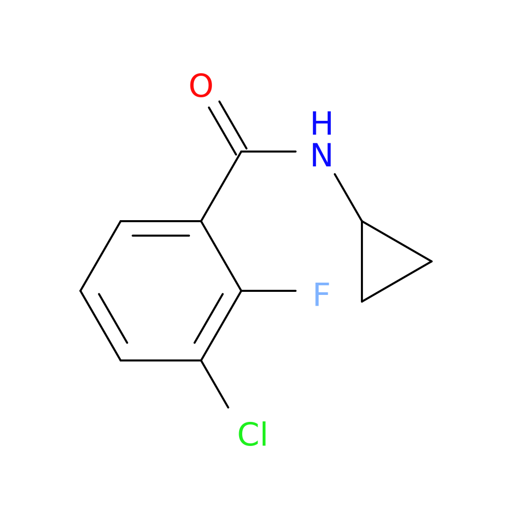 3-Chloro-n-cyclopropyl-2-fluorobenzamide