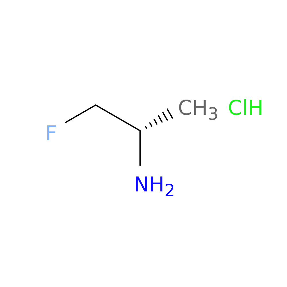 (S)-1-Fluoro-2-propylamine Hydrochloride