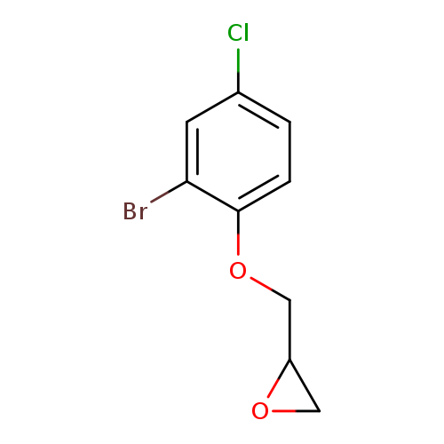 2-(2-Bromo-4-chlorophenoxymethyl)oxirane