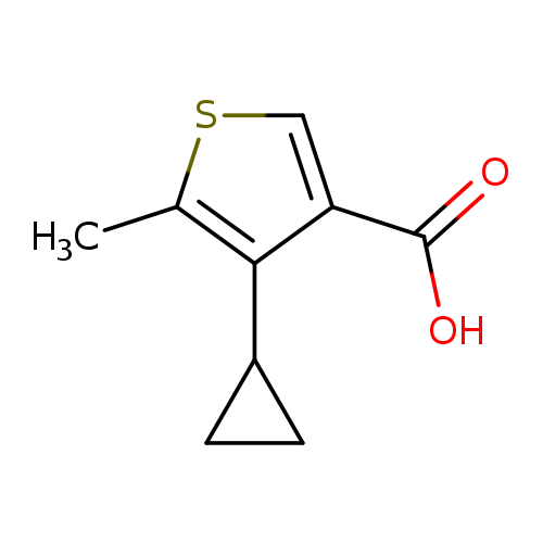 4-cyclopropyl-5-methylthiophene-3-carboxylicacid