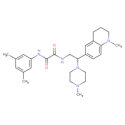 N'-(3,5-dimethylphenyl)-N-[2-(1-methyl-1,2,3,4-tetrahydroquinolin-6-yl)-2-(4-methylpiperazin-1-yl)ethyl]ethanediamide