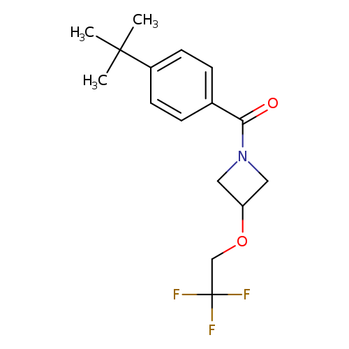 1-(4-tert-butylbenzoyl)-3-(2,2,2-trifluoroethoxy)azetidine